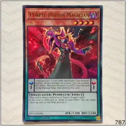 Purple Poison Magician - PEVO-EN006 - Ultra Rare 1st Edition Yugioh - Image 1