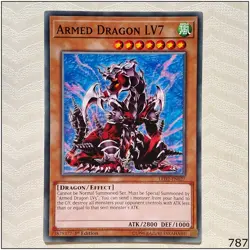 Armed Dragon LV7 - LED2-EN027 - Common 1st Edition Yugioh - Image 1