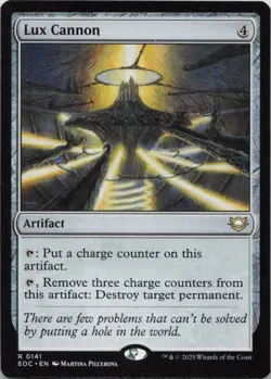 Lux Cannon R Commander: Edge of Eternities 141 NM MTG - Image 1