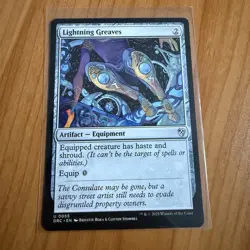 Lightning Greaves - N/M - Aetherdrift - Magic The Gathering MTG - Image 1