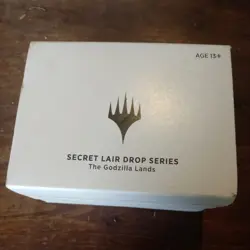 *BRAND NEW* Sealed MTG Godzilla Secret Lair Lands - Image 1