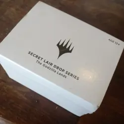 *BRAND NEW* Sealed MTG Godzilla Secret Lair Lands - Image 2