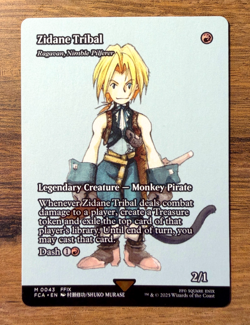 Magic MTG Final Fantasy Zidane Tribal #43 *NON-FOIL* Mythic Through The Ages - Image 1