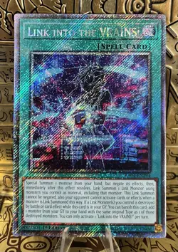 Link into the VRAINS! (Platinum Secret Rare) RA04-EN294 Yugioh! NM - Image 1