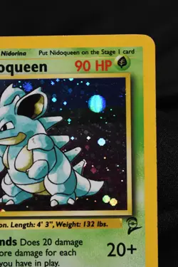 Nidoqueen 12/130 LP Base Set 2 Holo Pokemon TCG - Image 3