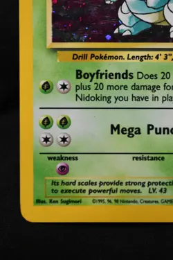 Nidoqueen 12/130 LP Base Set 2 Holo Pokemon TCG - Image 5