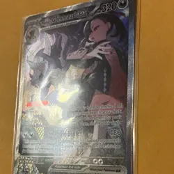 Pokemon Marnie's Grimmsnarl EX 221/227 Full Art Holo 320 HP Darkness - Image 2