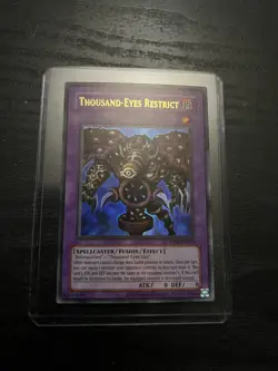 Yugioh Thousand-Eyes Restrict RP02-EN021 Ultra Rare NM (2025 Reprint) - Image 1