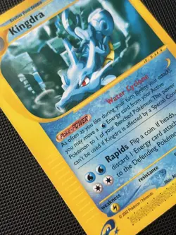 Pokemon Card Aquapolis E Series Kingdra 19/147 WOTC Rare - Image 5