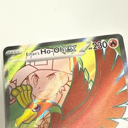 Pokemon TCG Ethan's Ho-Oh ex 209/182 Sv10: Destined Rivals Holo Near Mint - Image 3