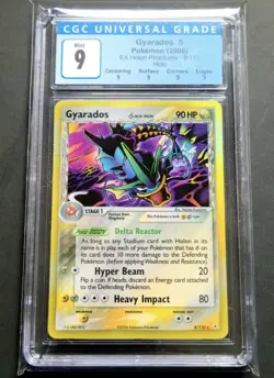 Pokemon TCG EX Holon Phantoms Gyarados 8/110 Holo Rare 2006 CGC 9 🔥 - Image 1