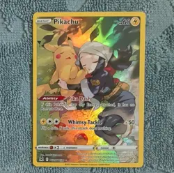 Pokemon Pikachu TG05/TG30 Lost Origin Ultra Rare Holo 60 HP Basic Ability - Image 1