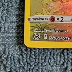 Pokemon Pikachu TG05/TG30 Lost Origin Ultra Rare Holo 60 HP Basic Ability - Image 4