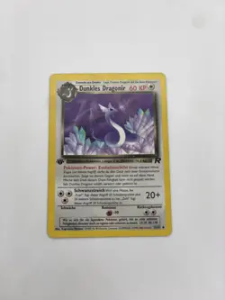 Pokemon Karten Vintage Dark Team Rocket + Mewtu Promo+ First Edition Dragonir - Image 2
