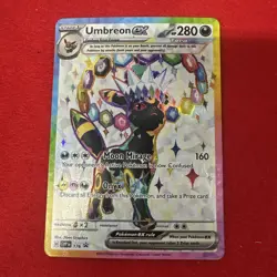 Pokemon Umbreon EX #176 Black Star Promo-Prismatic Evolutions-MINT - Image 1
