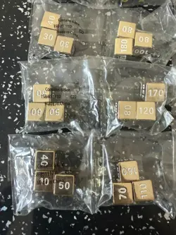 Metal Pokemon UPC Coins Damage Counters & Dice Brand New Charizard - Image 4