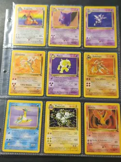 Pokemon Fossil COMPLETE Master Set 62/62 WOTC ITA Gengar Dragonite Holo - Image 3