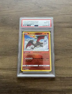 Pokemon TCG Radiant Charizard Crown Zenith 020/159 PSA 10 - Image 1