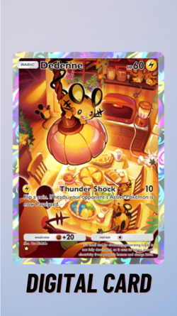 Dedenne Full Art Mythical Island Pokemon TCG Pocket 1 Star ⭐ (English) - Image 1