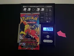 22.44g VERY HEAVY Destined Rivals Pokemon Sealed Booster Pack New SIR/HRU - Image 1