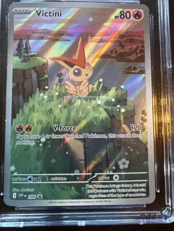 Victini #208 Black Star Promo 2025 Pokemon SVP CGC Gem Mint 10 - Image 1