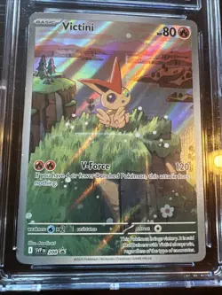 Victini #208 Black Star Promo 2025 Pokemon SVP CGC Gem Mint 10 - Image 2