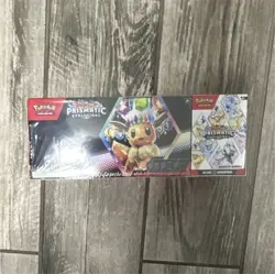 Pokemon Prismatic Evolutions 2-Pack Booster Bundle Box Eevee & Evolutions - Image 1