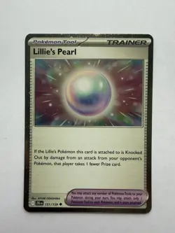 Lillie’s Pearl 151/159 Cosmos Holo Journey Together NM – Pokemon TCG - Image 1