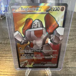 Pokemon Regirock ex 214/182 Sv10: Destined Rivals Ultra Rare Holo English - Image 1