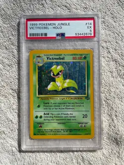 1999 Pokemon Jungle Victreebel Holo #14 PSA Ex 5 - Image 1