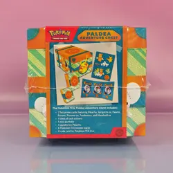 PALDEA ADVENTURE CHEST POKEMON TCG 2024 PALDEA EVOLVED ENGLISCH OVP SEALED - Image 5