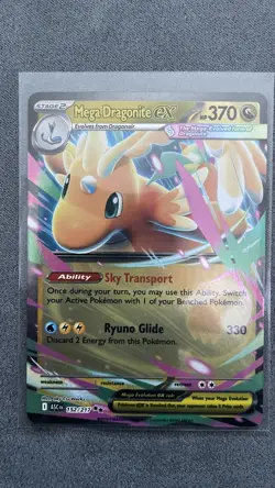 Pokemon TCG Ascended Heroes Mega Dragonite EX 152/217 Pack Fresh MINT CONDITION - Image 1
