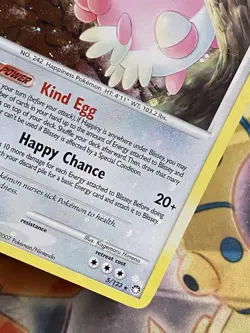 Blissey 5/123 Holo Rare Mysterious Treasures 2007 Pokemon TCG NM Holo Bleed - Image 3