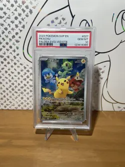 2022 Pokemon Go Pikachu Holo English #028 PSA 10 Gem Population 240 ENGLISH - Image 1