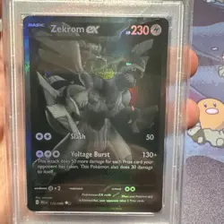 ZEKROM EX PSA 10 POKEMON BLACK BOLT BWR BLACK WHITE RARE - Image 5