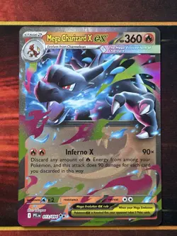 Pokemon TCG Mega Charizard X ex 013/094 Phantasmal Flames - Image 1