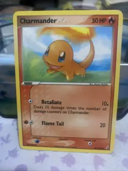 Pokemon - Charmander - EX Crystal Guardians - 48/100 - Non Holo - 2006 Vintage - Image 1