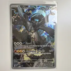 Pokemon N's Zekrom Full Art Holo 031 MEP Basic 130 HP English - Image 1