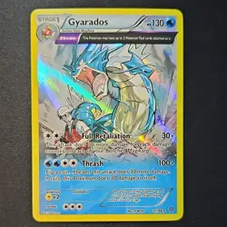 Pokemon Gyarados Θ Double Holo Rare 21/98 XY Ancient Origins English TCG - Image 1