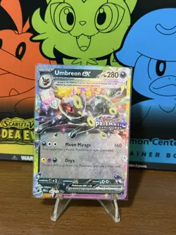 Pokemon Umbreon EX 060/131 Prismatic Evolutions Stamped Promo NM - Image 1