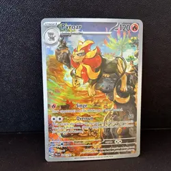 Pokemon Pyroar Holo Illustration Rare Sv02: Paldea Evolved 200/193 120HP - Image 1
