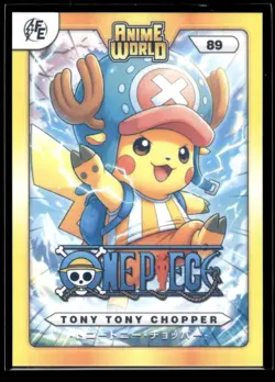 Pikachu Anime World Cosplay One Piece Card Lot - 2 Cards - 32926 - Image 3