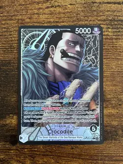 One Piece Card Crocodile Leader Special Foil OP14-079 ENG NM Alternative ART - Image 1