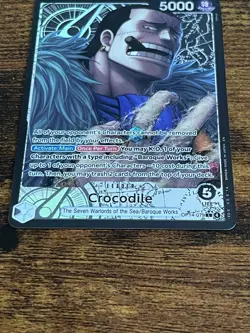 One Piece Card Crocodile Leader Special Foil OP14-079 ENG NM Alternative ART - Image 2