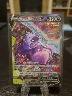 Pokemon Galarian Slowking v TCG Card Sword & Shield Chilling Reign 179/198 - Image 1