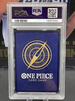 2024 One Piece PRB-01 English Trafalgar Law Jolly Roger Foil PSA 10 GEM MINT - Image 2