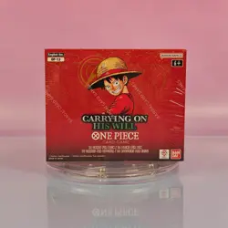 CARRYING ON HIS WILL BANDAI ONE PIECE 2025 OP13 DISPLAY ENGLISH OVP SEALED 2 - Image 1