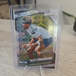 2025 Panini Prizm, Optic, Select Rookie Nick Emmanwori Prizm Card Lot - Image 2