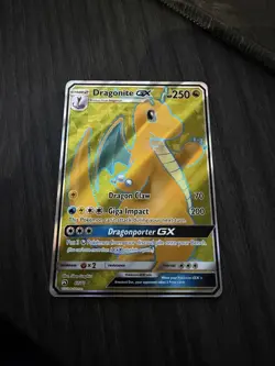 Pokemon TCG Dragonite GX 67/70 Dragon Majesty Full Art NM Ungraded - Image 1