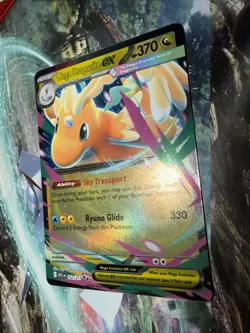 Pokemon TCG Mega Dragonite Ex 152/161 Mega Evolution Ascended Heroes Double Rare - Image 2